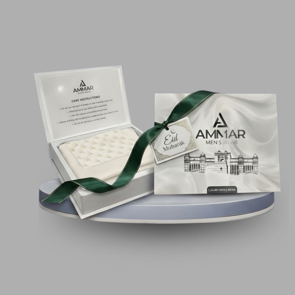 Premium Cotton Suit - Off White