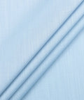 Sky Blue Cotton Suit Fabric | Ammar Menswear